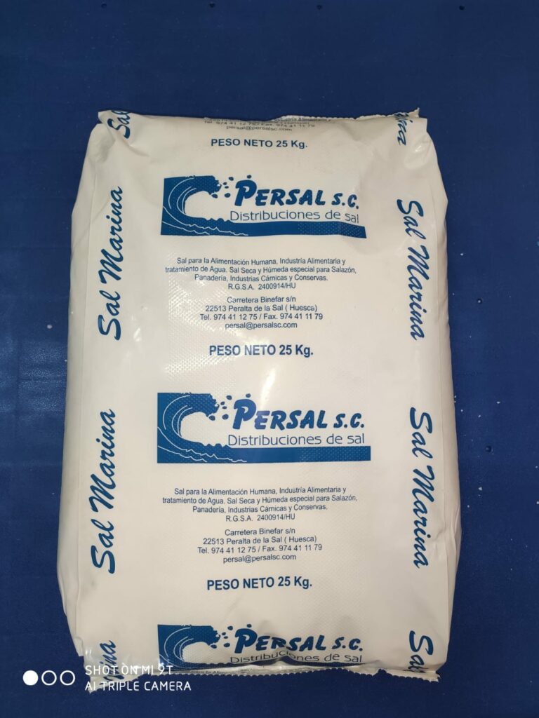Sal Fina Para Piensos en Saco